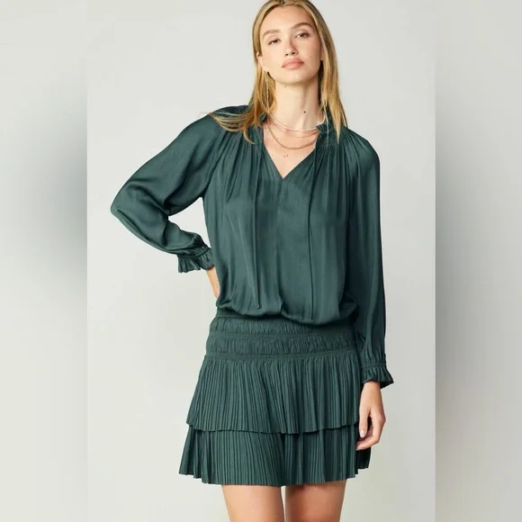 knee length dresses for ladies Burgundy dress